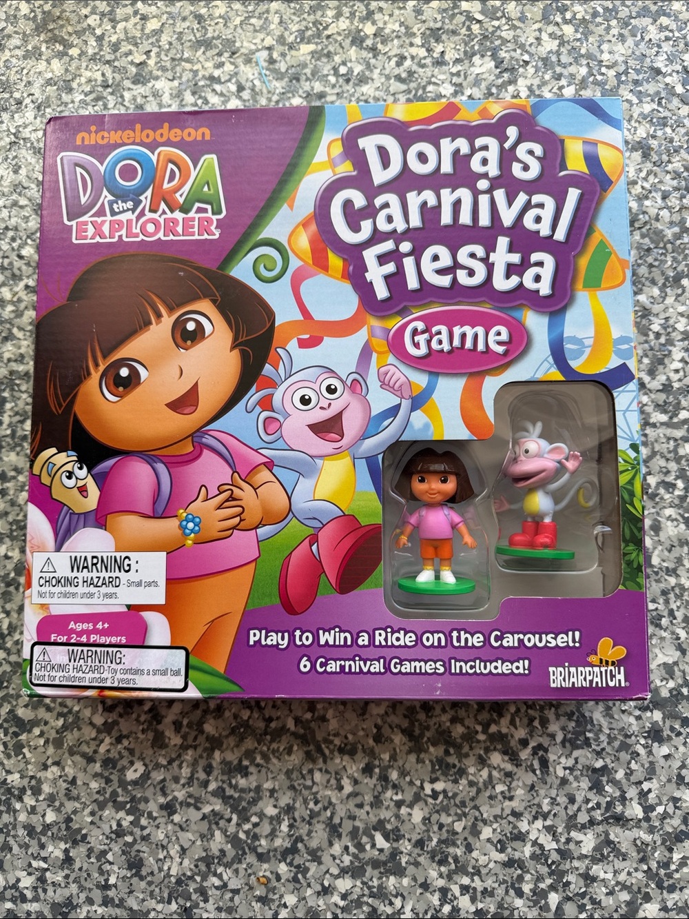 Nickelodeon Dora the Explorer Purple Pink Game with Dora & Boots Figures